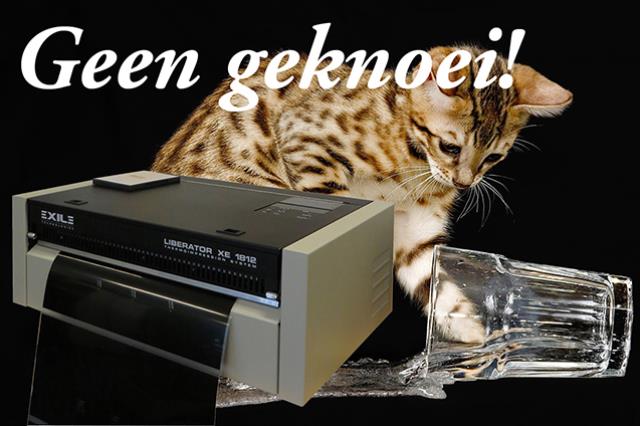 Exile Liberator Filmprinter, geheel chemieloos.